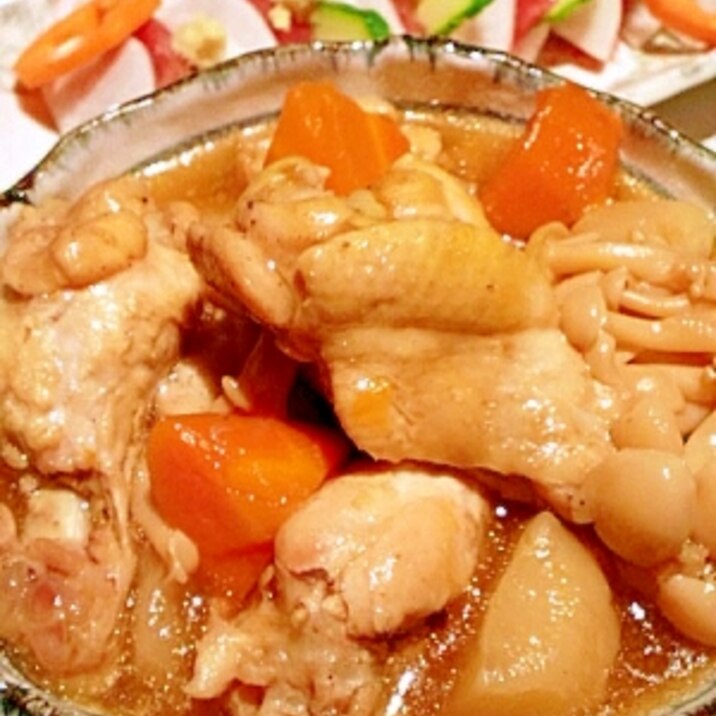 圧力鍋で簡単 ほろほろ 鳥肉のかぶ煮込み レシピ 作り方 By まめもにお 楽天レシピ